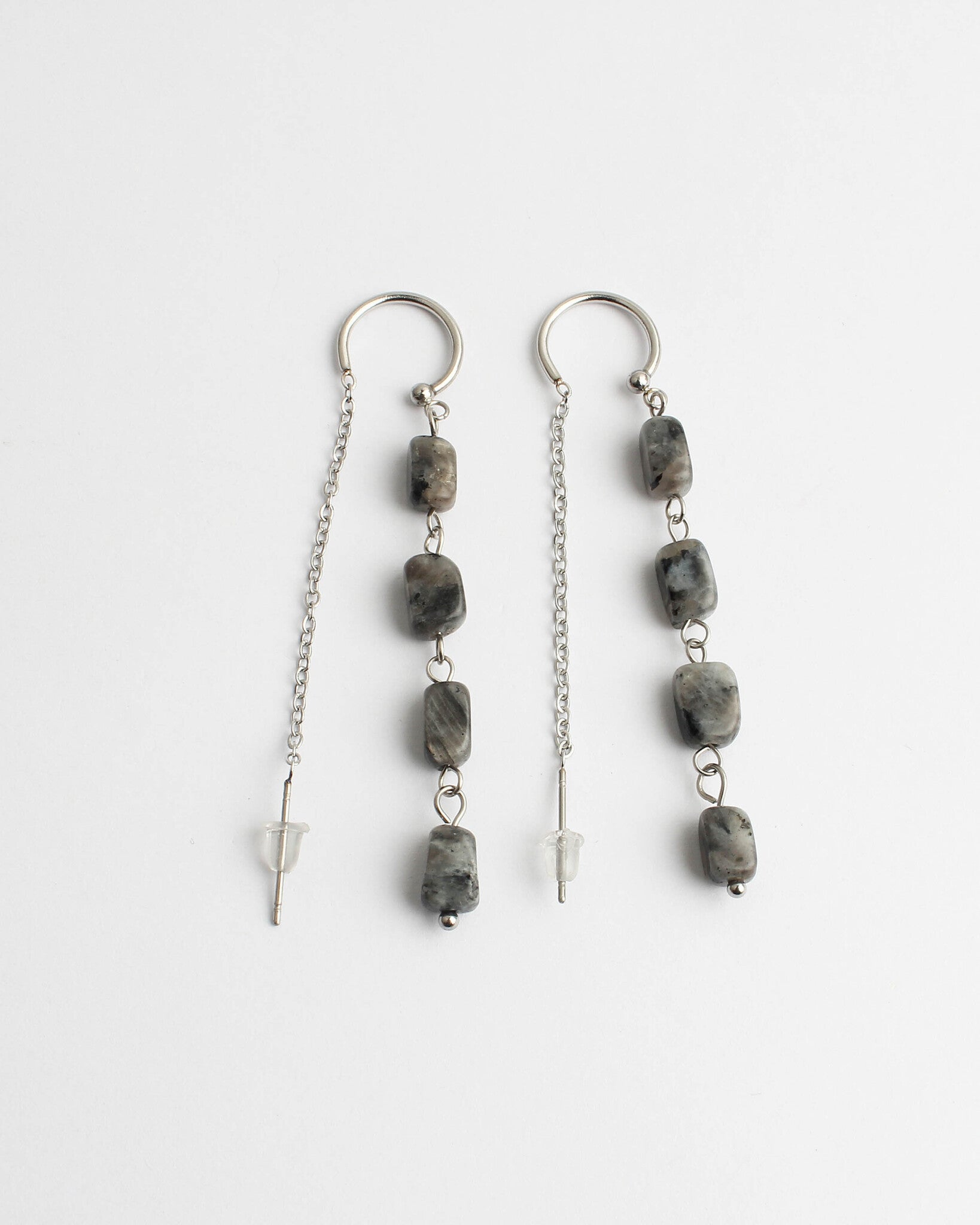 Danielle - Earrings - Natural Stone - Stainless Steel